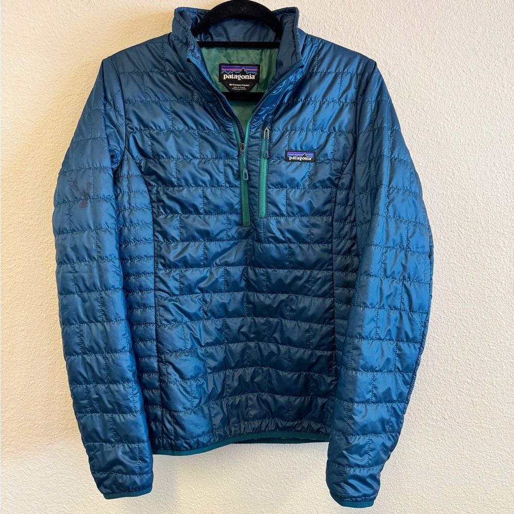 Patagonia Nano Puff 1/4 Pullover Women’s Medium